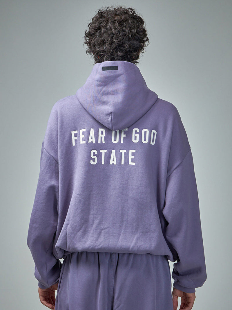 Fear Of God STATE Full-Zip Hoodie – Lavender