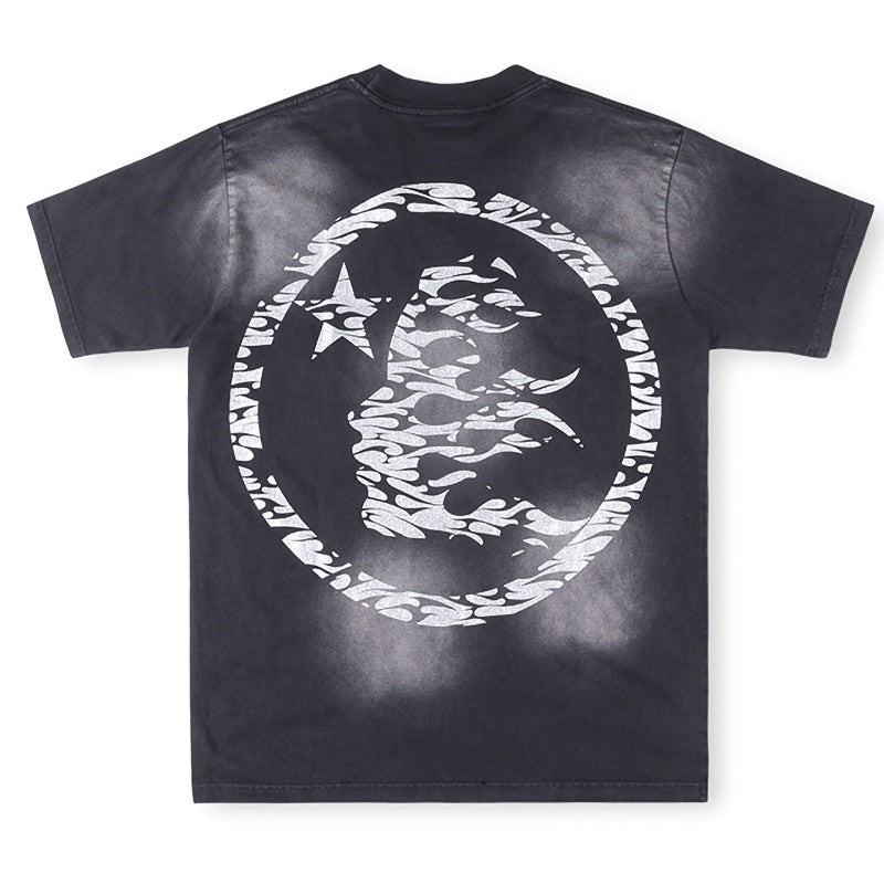 Hellstar Rhinestone-Embellished Logo T-Shirts