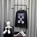 Off-White Fleece Crewneck Sweatshirt