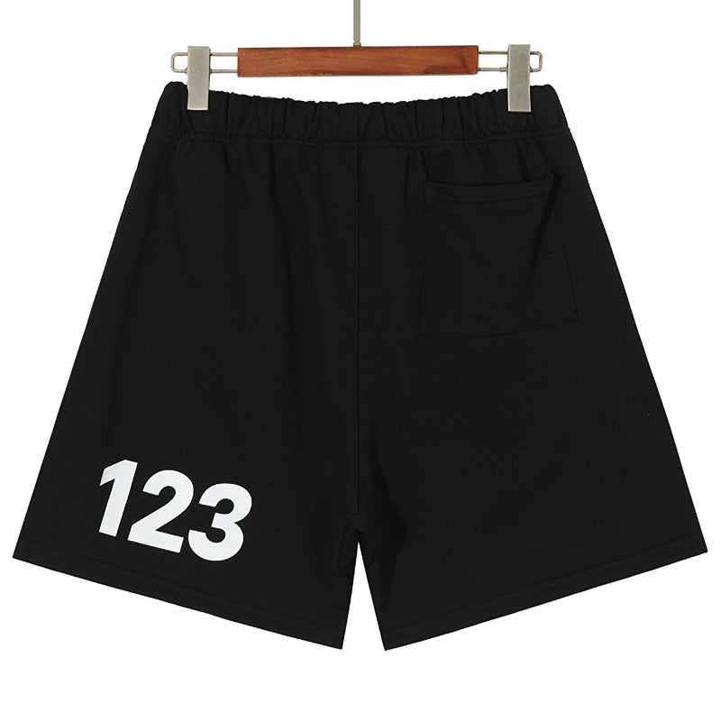 Fear of God x RRR123 Little Boy Print Shorts – Apricot / Black