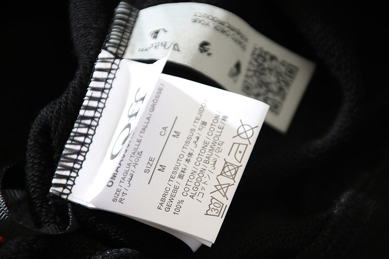 Off-White Wavy Arrows Pattern Crewneck Sweatshirt