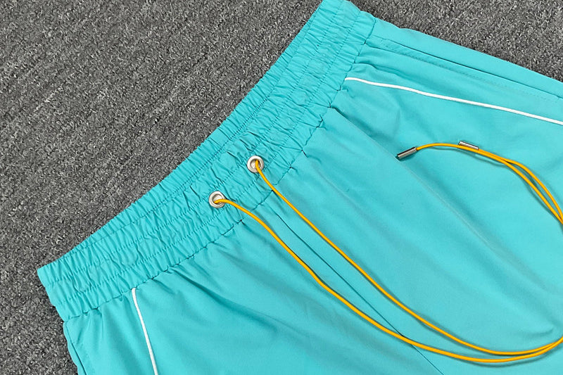 RHUDE Moonlight Pista Short – Red / Green