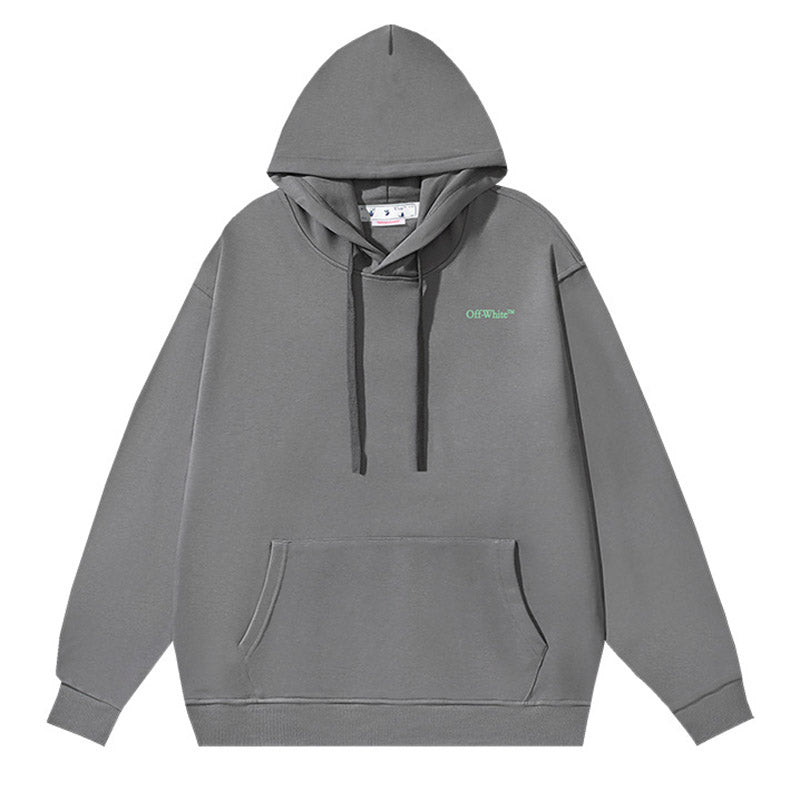 Off-White Gradient Arrow Hoodie – Blue to Green Ombre