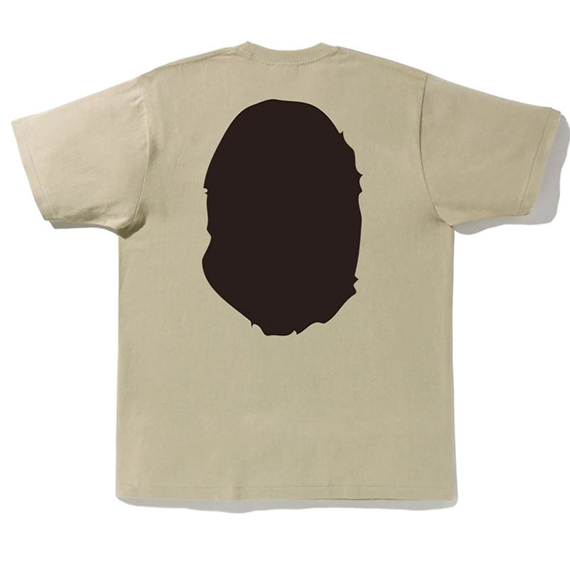 BAPE Stacked Logo Ape Head T-Shirt