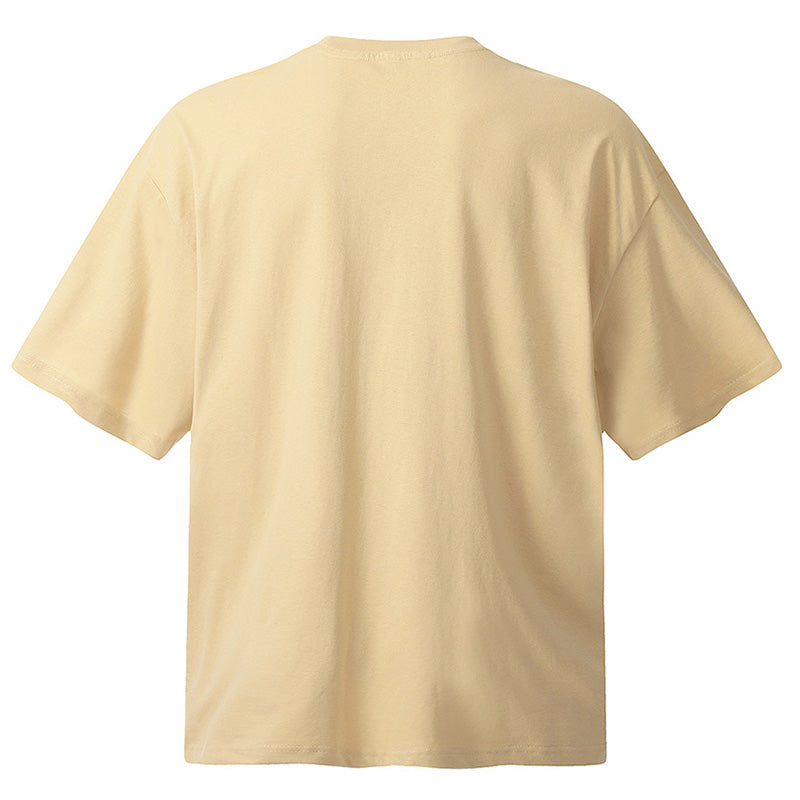 Fear of God Mud-Dyed Heavy Industry Washed T-Shirt – Beige / Dark Grey
