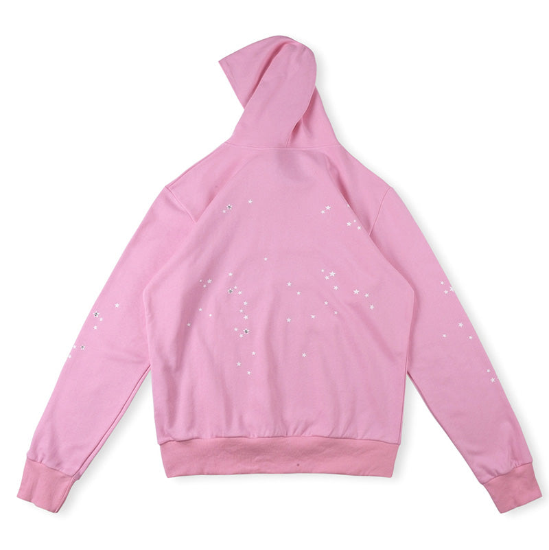 Sp5der Atlanta Hoodie – Pink Premium Streetwear Sweatshirt