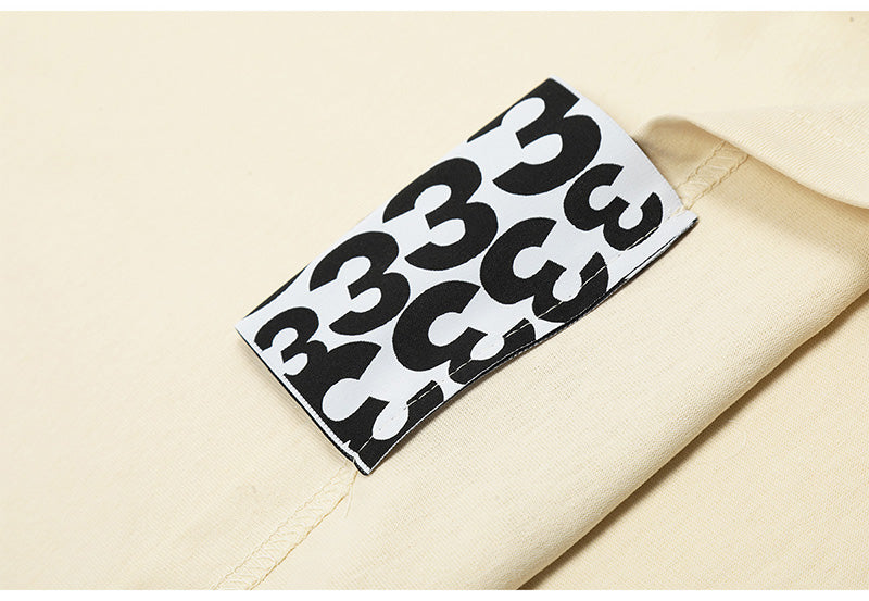 Fear of God x RRR123 Letter Print T-Shirt – Apricot
