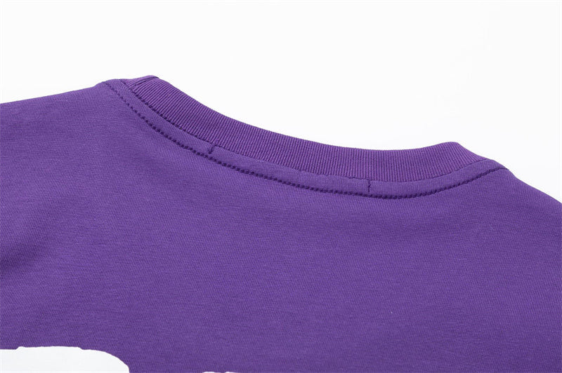 Off-White Graphic T-Shirt (Black/White/Purple)