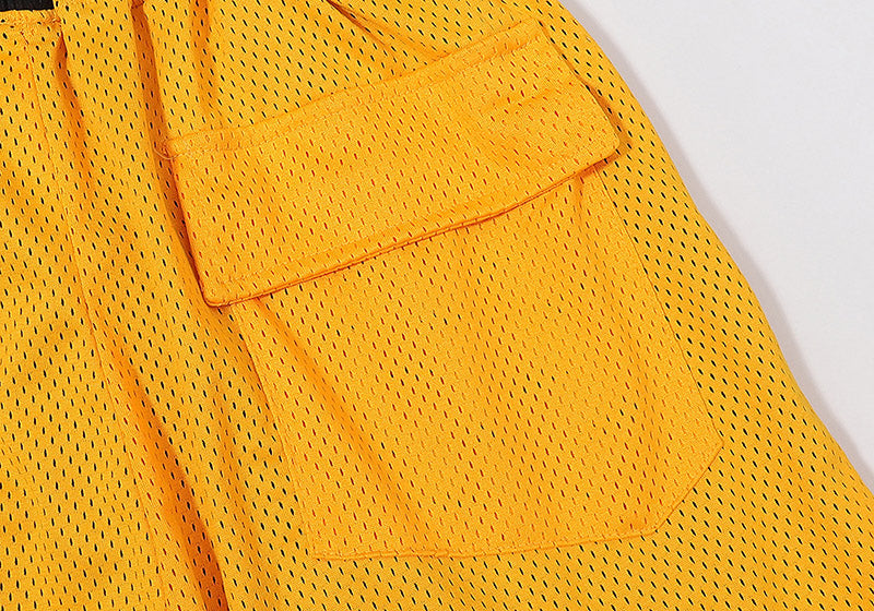 RHUDE Leisure Sport Shorts – Yellow