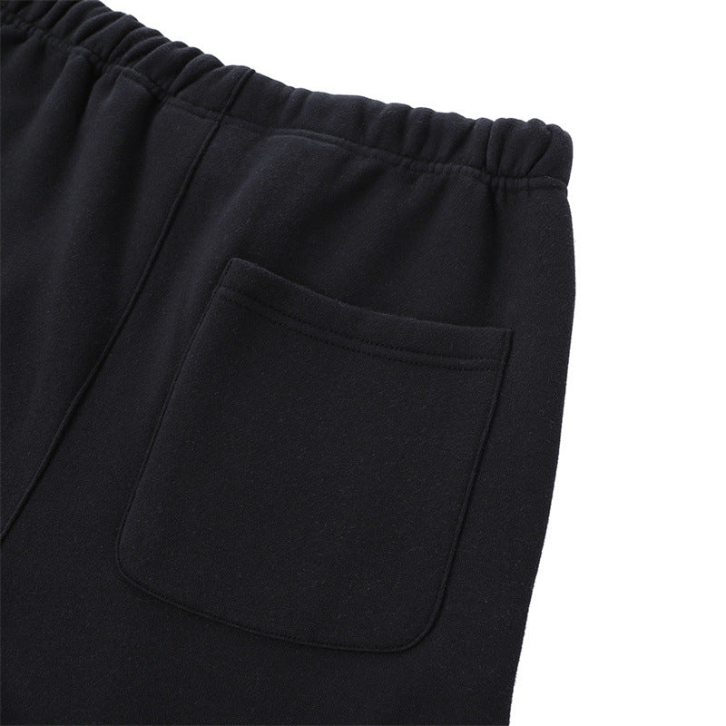 Fear Of God Essentials Fleece-Lined Relaxed Pants – Black