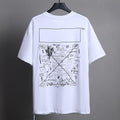 OFF-WHITE™ x Basquiat Graffiti Art Graphic T-Shirt
