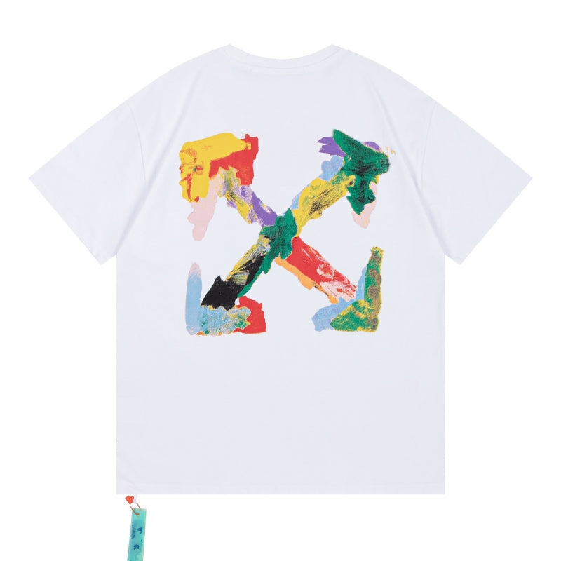 Off-White Industrial Print Graphic T-Shirt