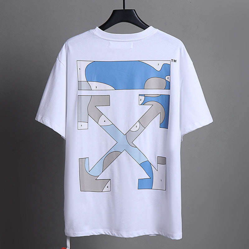 OFF-WHITE "Paint By Numbers" Arrow Graphic T-Shirt