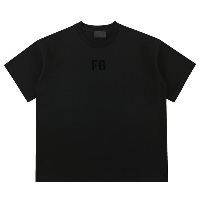 Fear of God T-Shirt – Apricot / Black