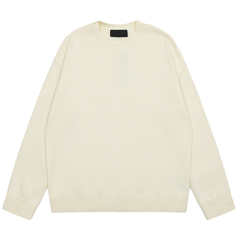 Fear of God Solid Color Fish Mouth Round Neck Sweater
