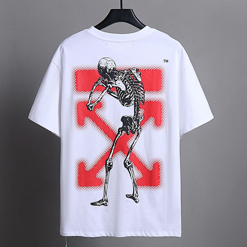 OFF-WHITE Skeleton Arrow Pattern T-Shirt