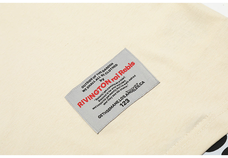 Fear of God x RRR123 Letter Print T-Shirt – Apricot