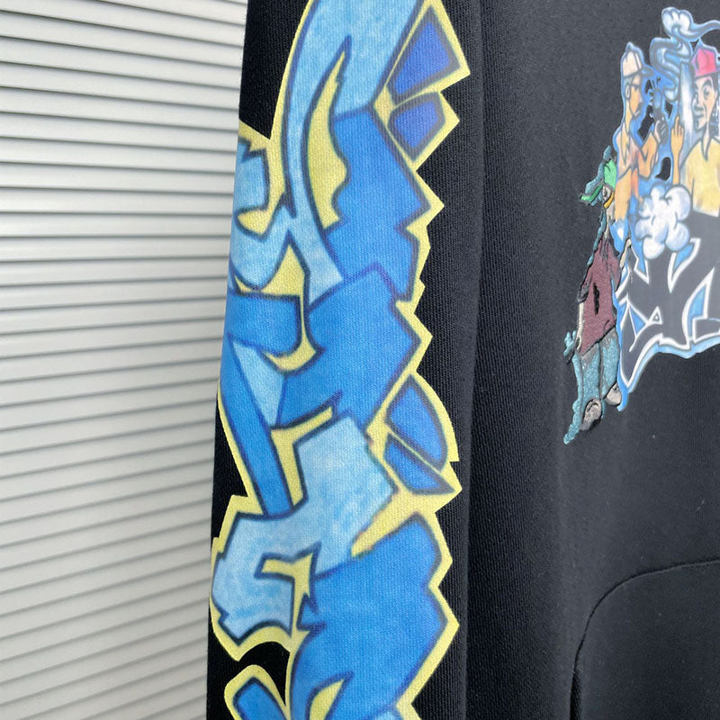 OFF-WHITE Graffiti Graphic Hoodie