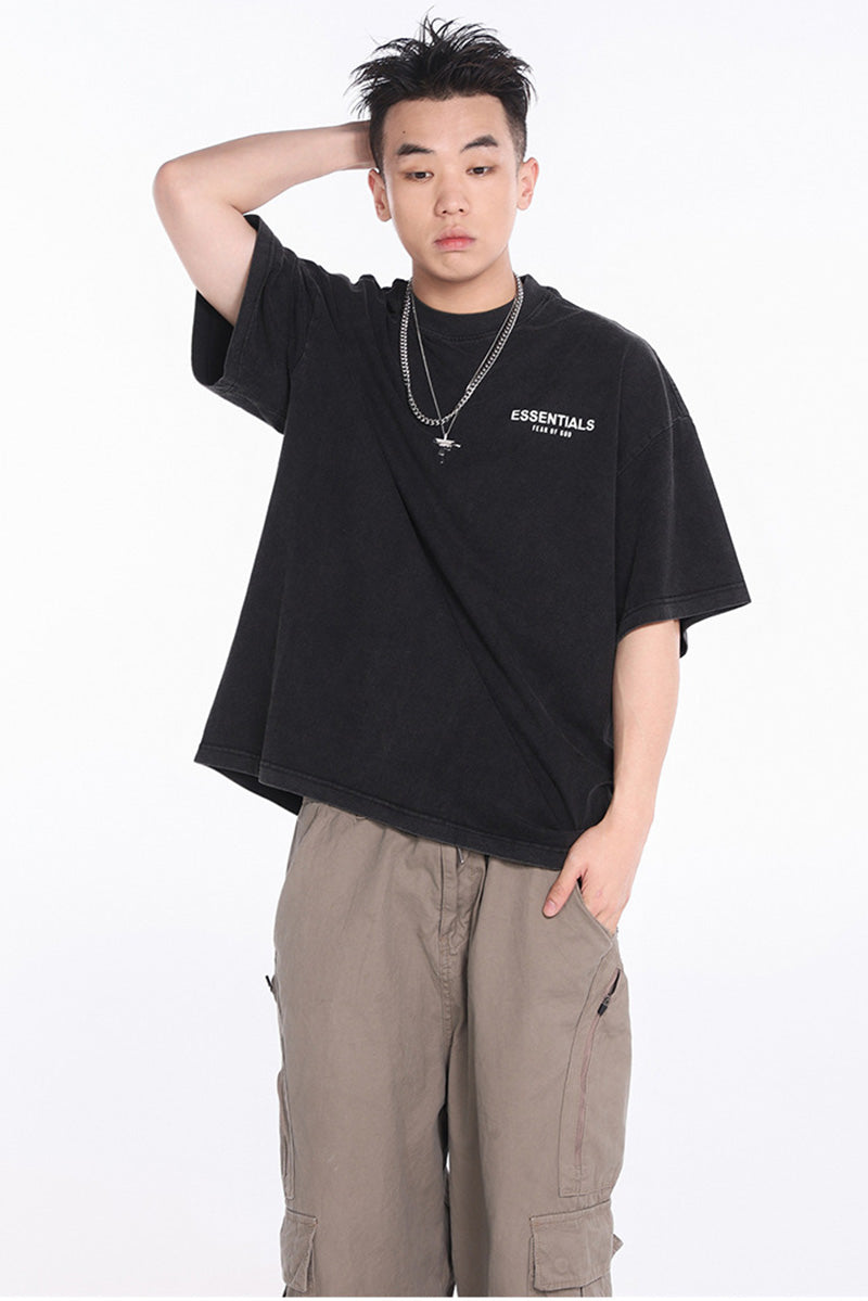 Fear of God Dove Pattern T-Shirt – Black