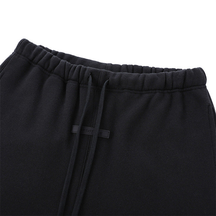 Fear Of God Essentials Fleece-Lined Relaxed Pants – Black