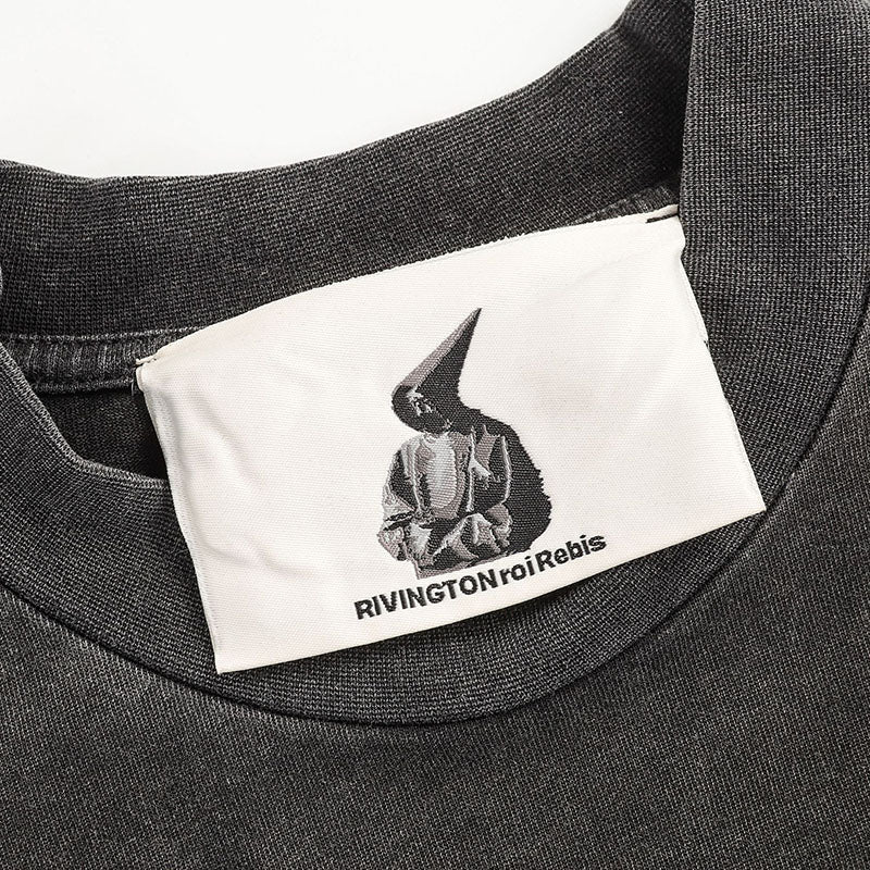Fear of God x RRR123 Washed & Distressed T-Shirt – Apricot / Black