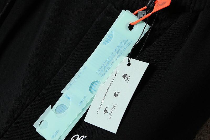 OFF-WHITE Caravaggio Diagonal Stripe Jogger Pants