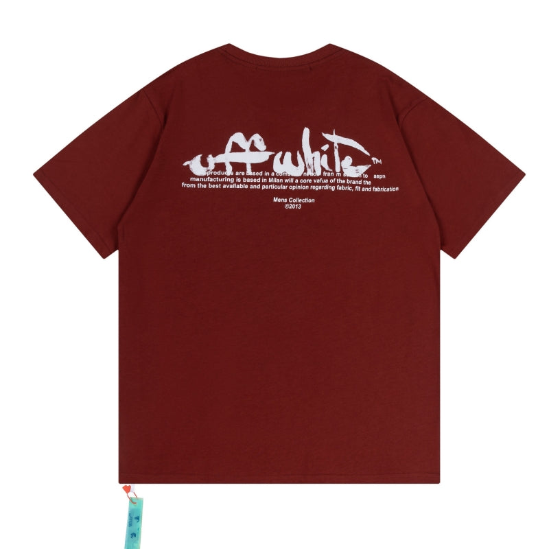 Off-White Graphic T-Shirt (Black/Gray/Red)