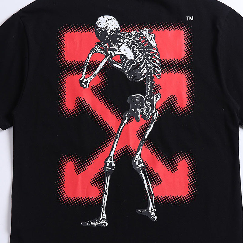 OFF-WHITE Skeleton Arrow Pattern T-Shirt