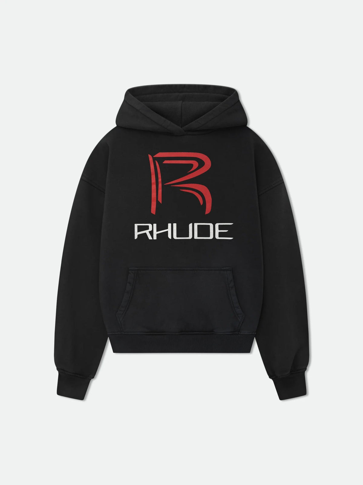 RHUDE Circuit Logo Hoodie – Black
