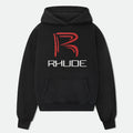 RHUDE Circuit Logo Hoodie – Black