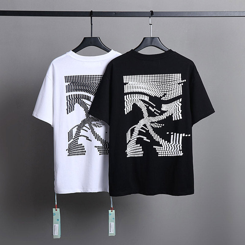 Off-White Alphabet Arrow Pattern T-Shirt