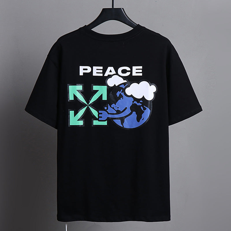 OFF-WHITE Peace Worldwide T-Shirt