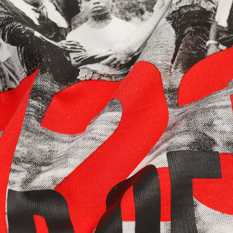 Fear of God x RRR123 Portrait Lettering Slogan Print T-Shirt – Beige