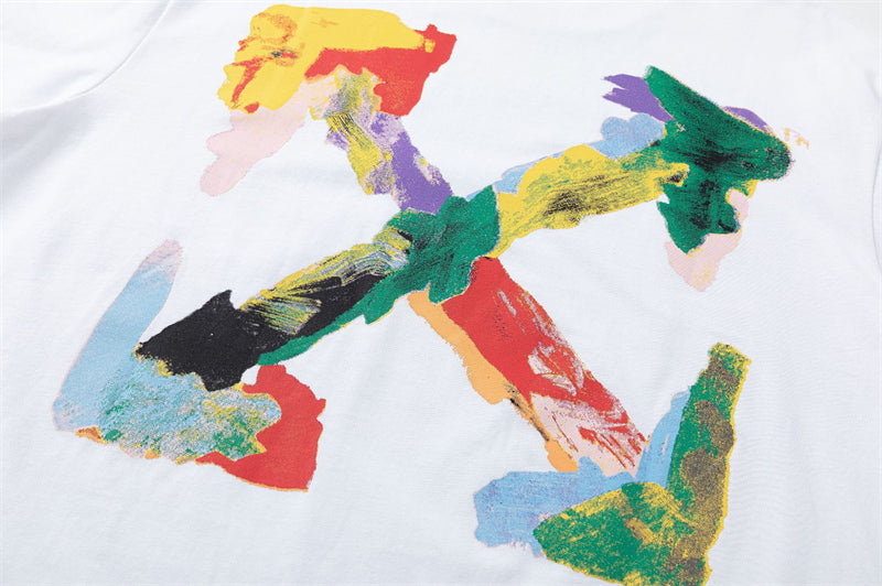 Off-White Industrial Print Graphic T-Shirt
