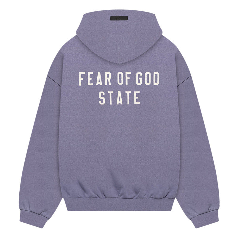 Fear Of God STATE Full-Zip Hoodie – Lavender