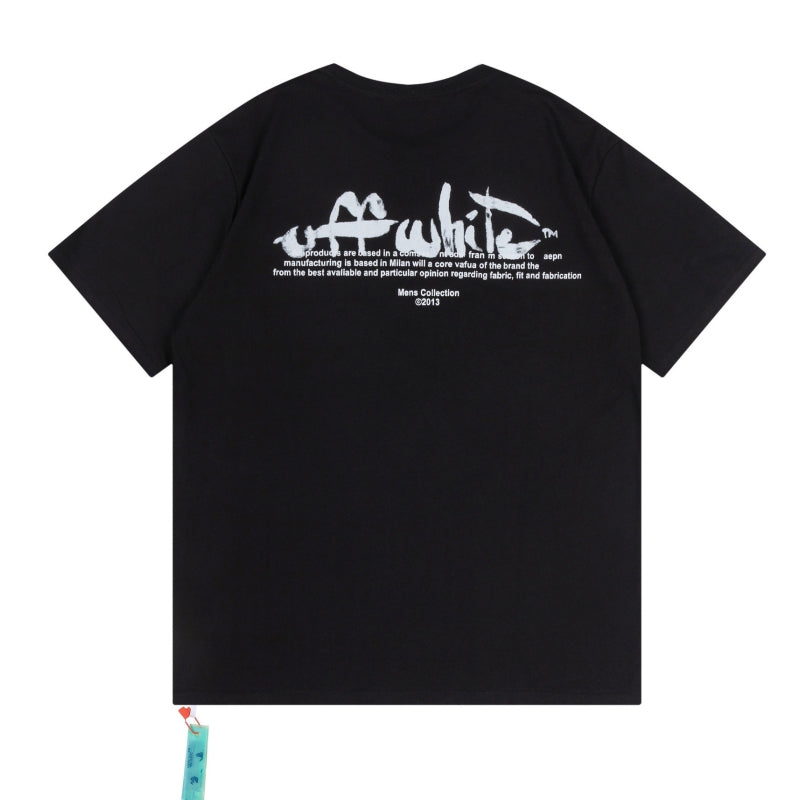 Off-White Graphic T-Shirt (Black/Gray/Red)