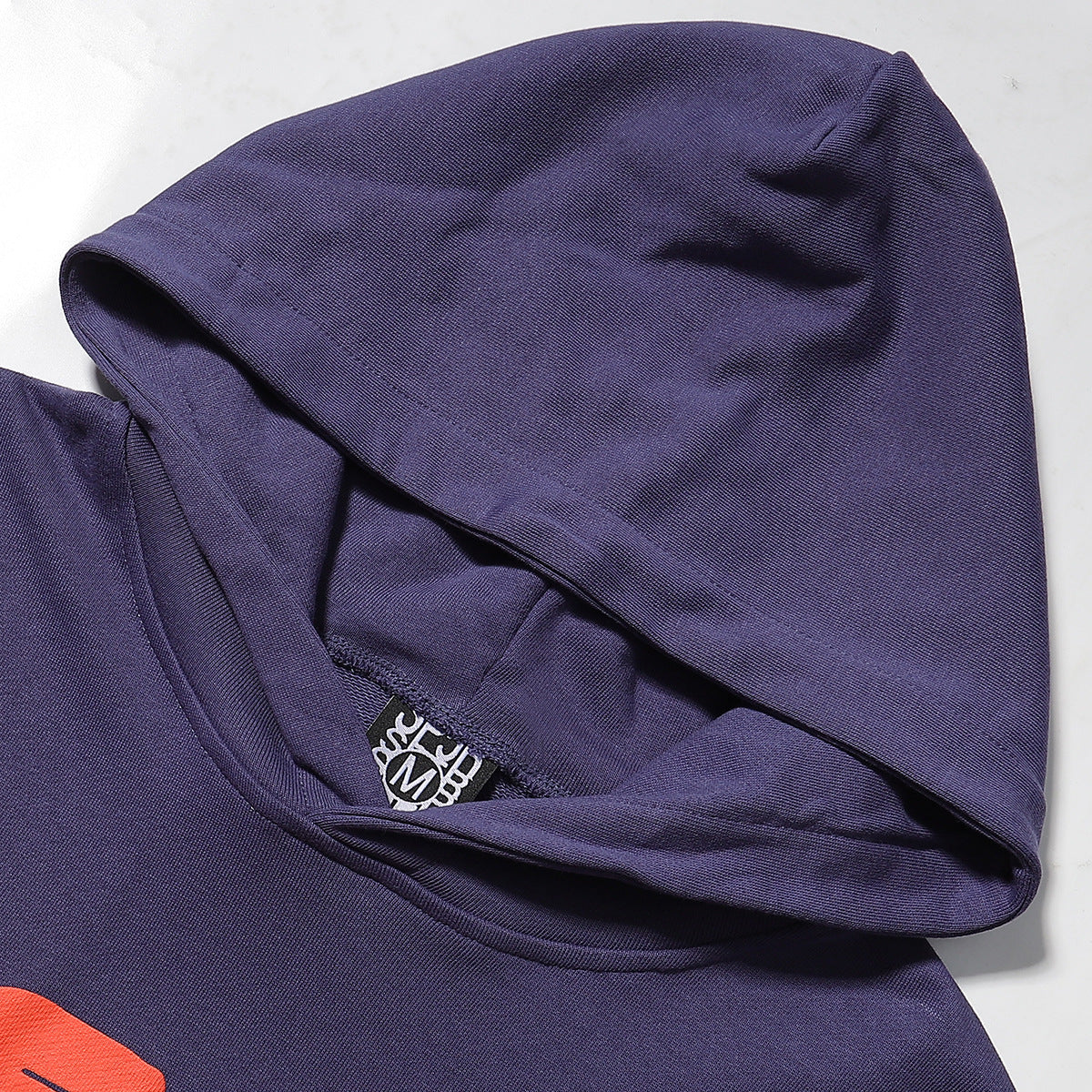 Sp5der Beluga Logo Printed Hoodie – Navy Premium Streetwear Sweatshirt