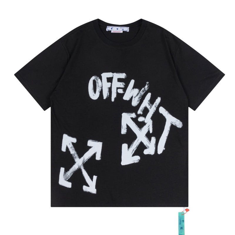 Off-White Graphic T-Shirt (Black/Gray/Red)