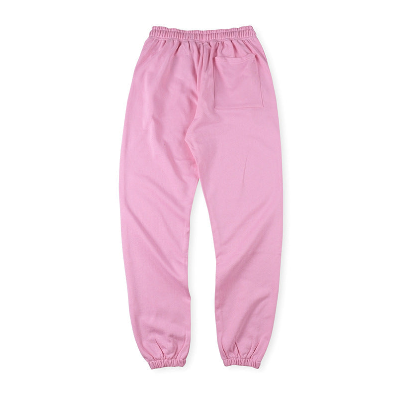 Sp5der White Foam Printing Pant Pink #8151