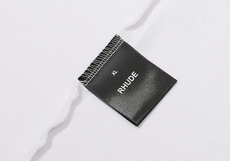 RHUDE T-Shirt – Black / Apricot / White