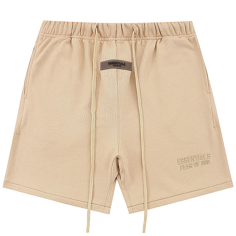 Fear Of God Season 9 Flocking Letter Print Shorts – Wheat / Mei Purple