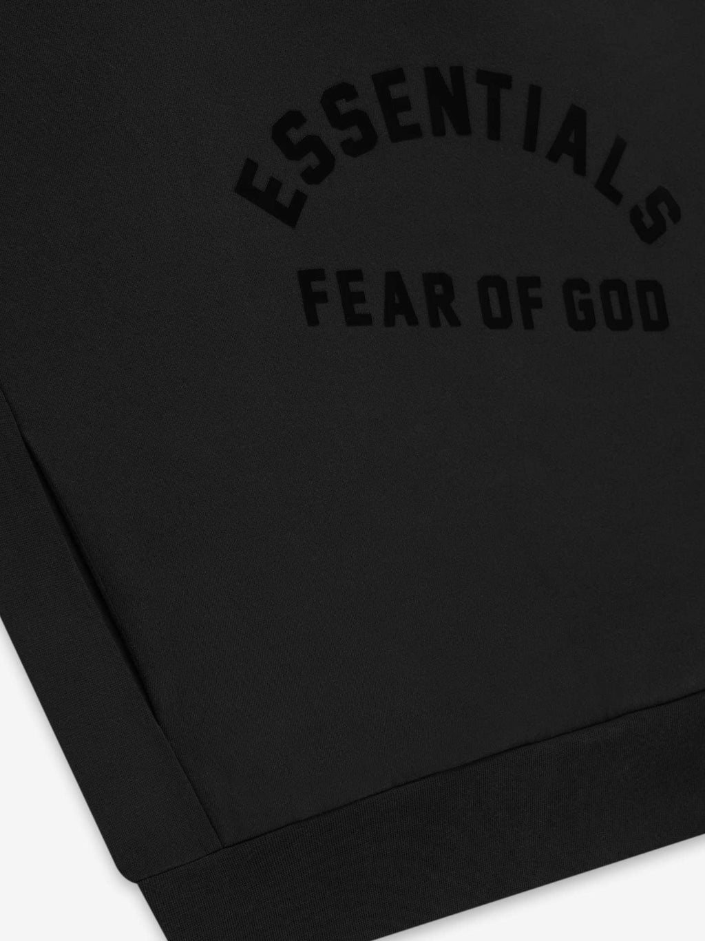 Fear of God Essentials Hoodie – Dusty Beige / Black
