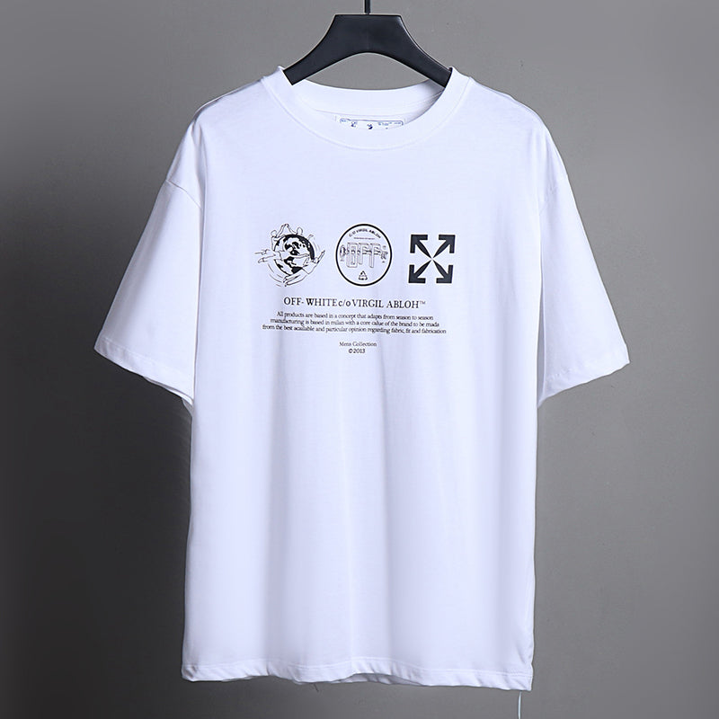 OFF-WHITE c/o Virgil Abloh™ Badge Graphic T-Shirt