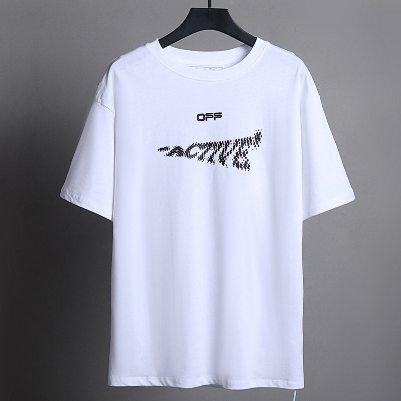 Off-White Alphabet Arrow Pattern T-Shirt