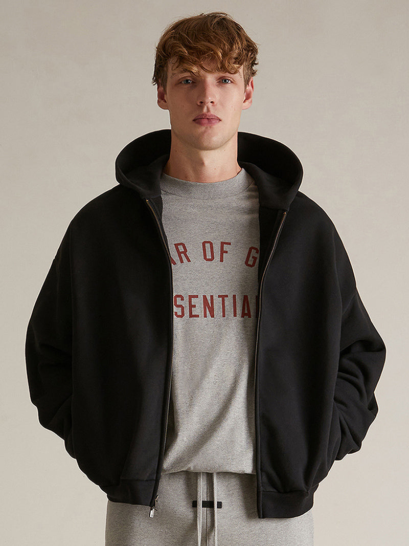 Fear Of God STATE Full-Zip Hoodie – Black