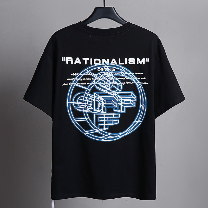 OFF-WHITE "Rationalism" 3D Logo Graphic T-Shirt