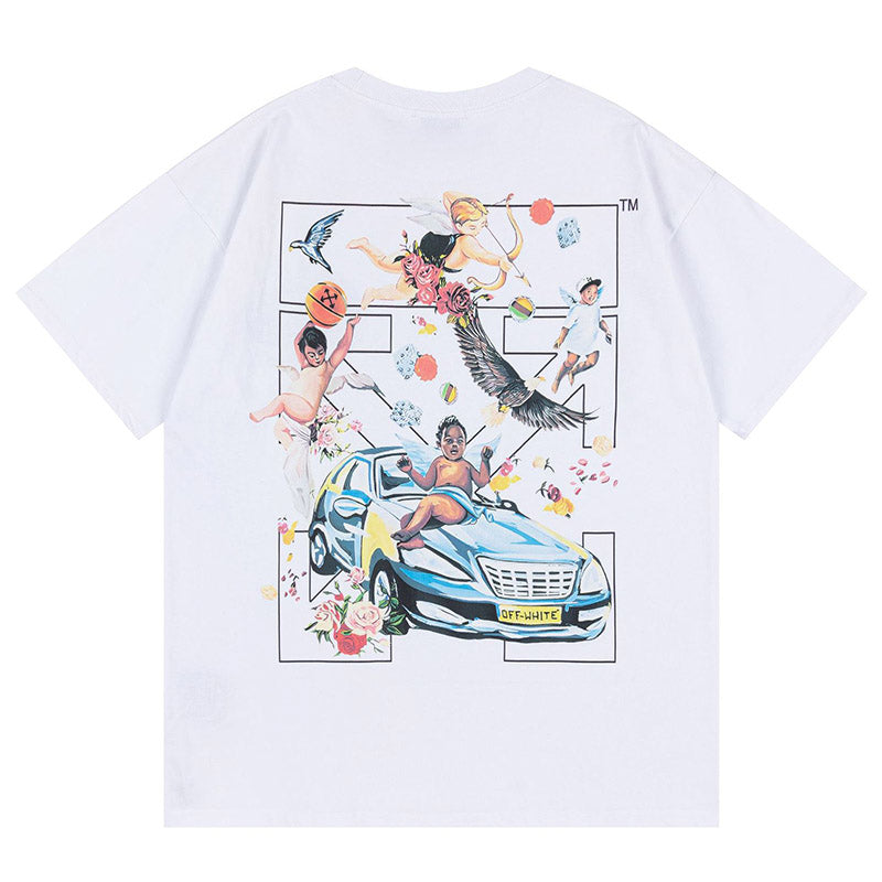 Off-White Virgil Abloh T-Shirt — White / Black