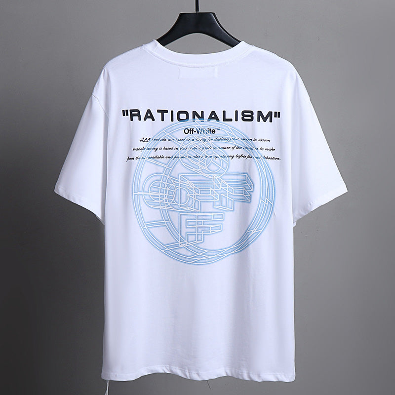 OFF-WHITE "Rationalism" 3D Logo Graphic T-Shirt
