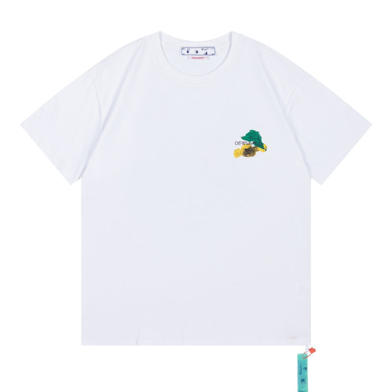Off-White Industrial Print Graphic T-Shirt