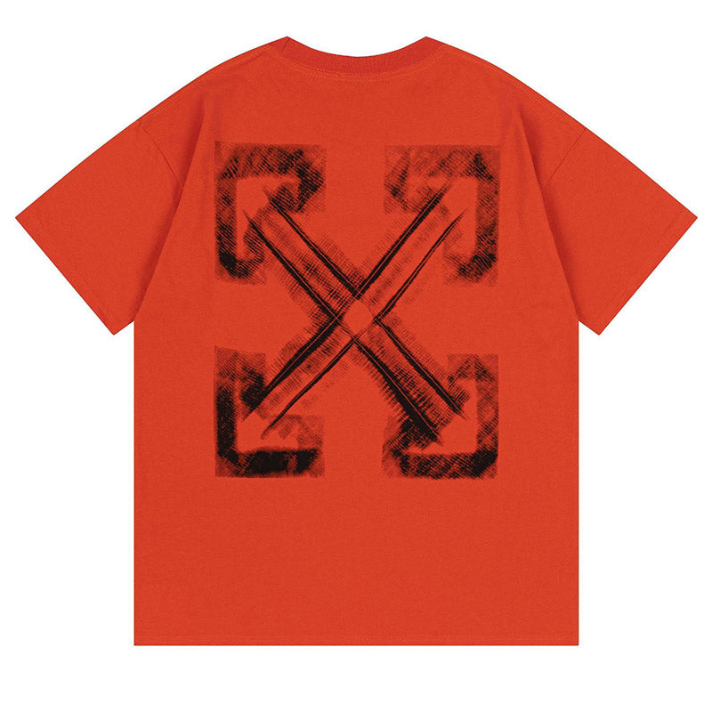 Off-White Vibe Arrow T-Shirt — Red / Black / White